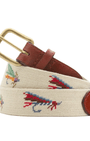Smathers & Branson Belt Fishing Flies Belt (Light Khaki)