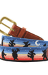 Smathers & Branson Belt Grateful Dead Moondance Needlepoint Belt
