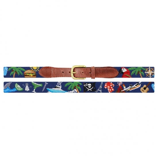 Smathers & Branson Belt Margaritaville Needlepoint Belt