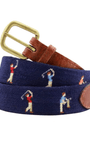 Smathers & Branson Belt Mulligan Needlepoint Belt