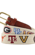 Smathers & Branson Belt SEC Needlepoint Belt