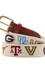Smathers & Branson Belt SEC Needlepoint Belt