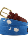 Smathers & Branson Belt South Carolina Flag Needlepoint Belt
