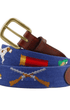 Smathers & Branson Belt Southern Sportsman Needlepoint Belt