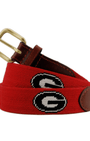 Smathers & Branson Belt University of Georgia Needlepoint Belt