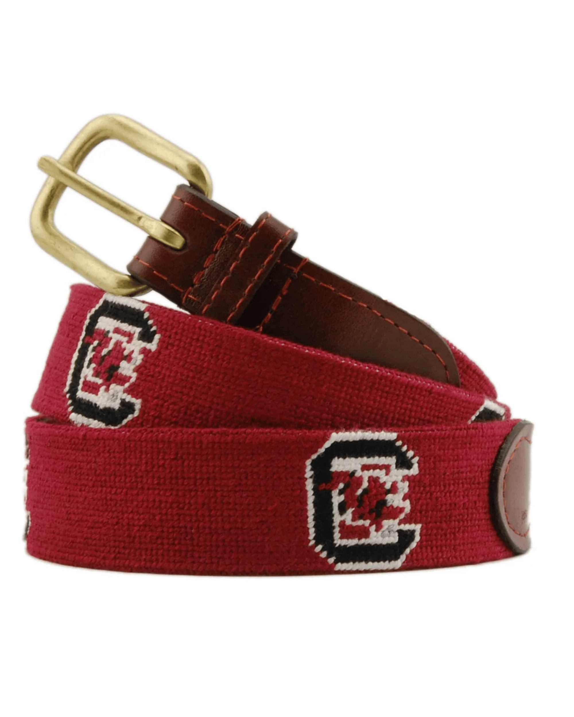 Smathers & Branson Belt University of South Carolina Needlepoint Belt