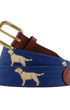 Smathers & Branson Belt Yellow Lab Needlepoint Belt