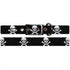 Smathers & Branson Dogs BLACK / M/L Jolly Roger Dog Collar