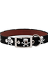 Smathers & Branson Dogs BLACK / M/L Jolly Roger Dog Collar