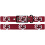 Smathers & Branson Dogs M/L South Carolina Dog Collar (Garnet)