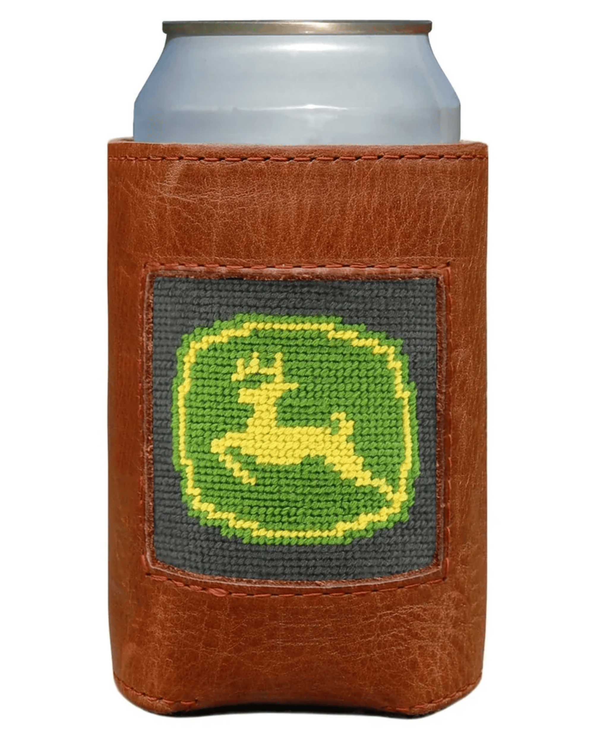 Smathers & Branson Drinkwear CHARCOAL John Deere Can Cooler (Charcoal)