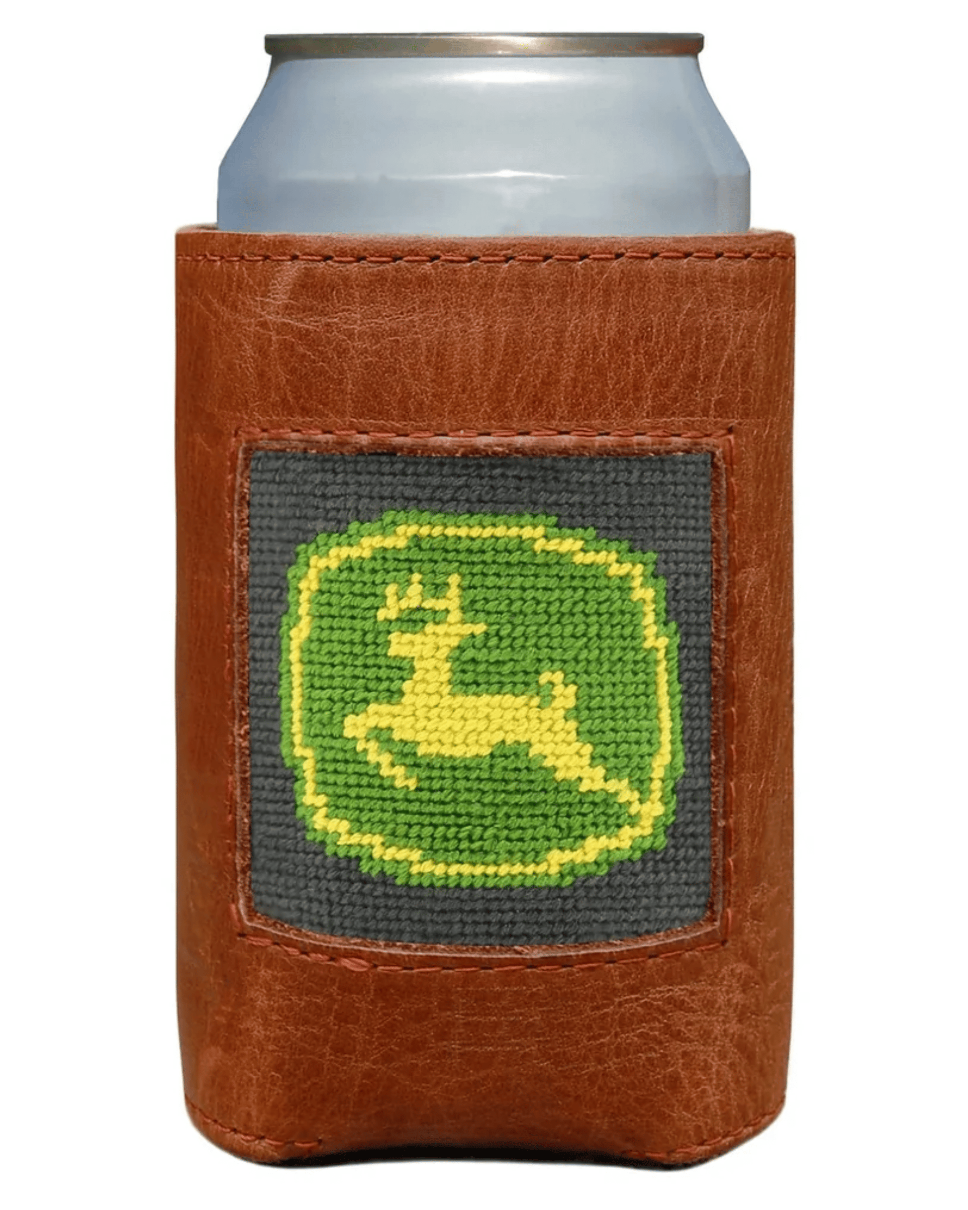 Smathers & Branson Drinkwear CHARCOAL John Deere Can Cooler (Charcoal)