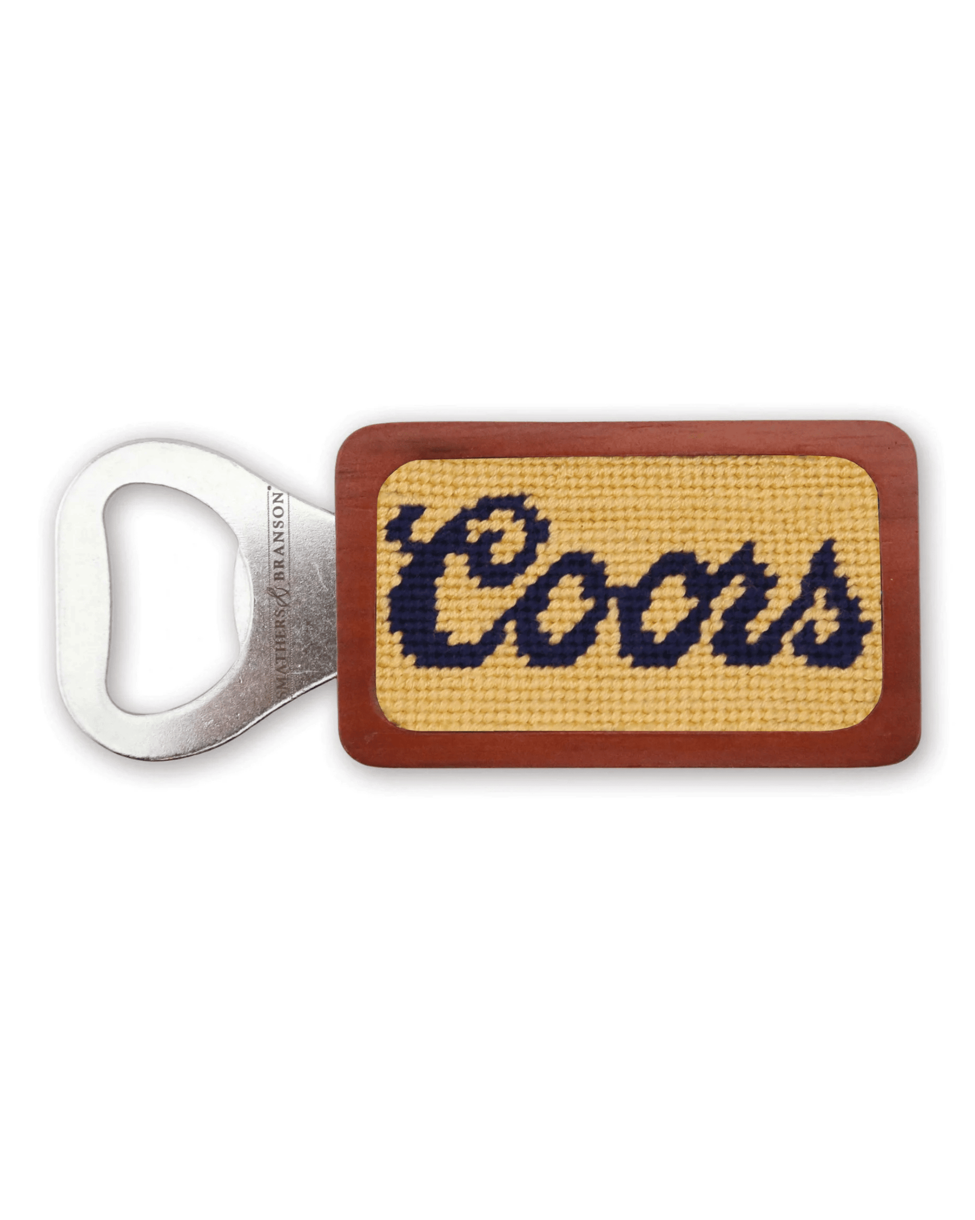 Smathers & Branson Drinkwear Coors Needlepoint Bottle Opener