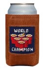 Smathers & Branson Drinkwear DARK NAVY Beer Pong World Champ Can Cooler