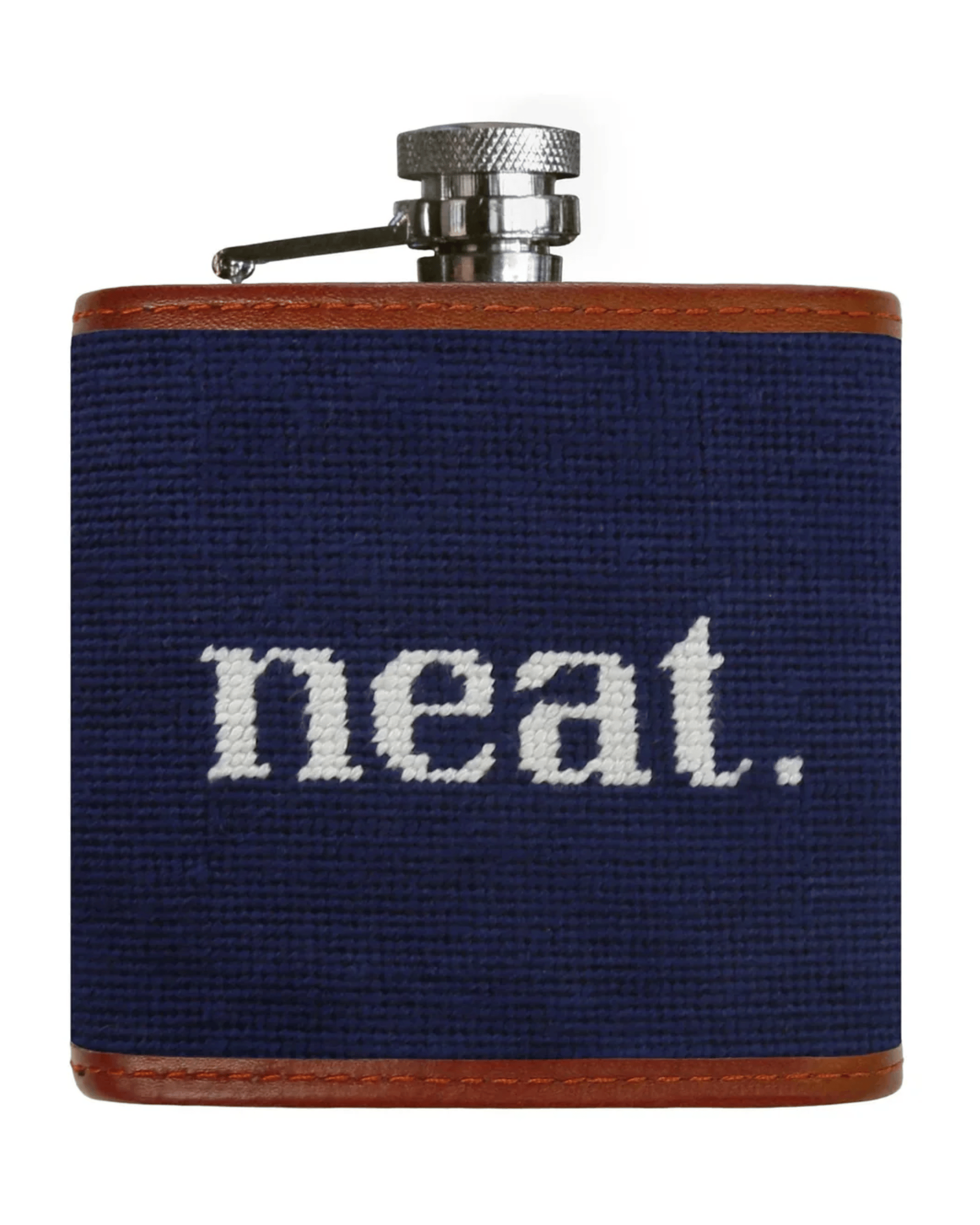 Smathers & Branson Drinkwear DARK NAVY Neat Flask (Dark Navy)