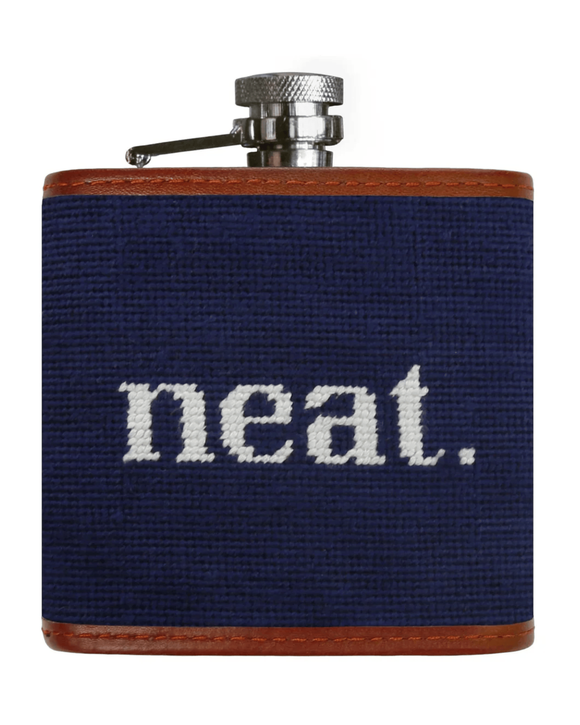 Smathers & Branson Drinkwear DARK NAVY Neat Flask (Dark Navy)
