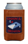 Smathers & Branson Drinkwear DARK NAVY Sinkin and Drinkin Can Cooler
