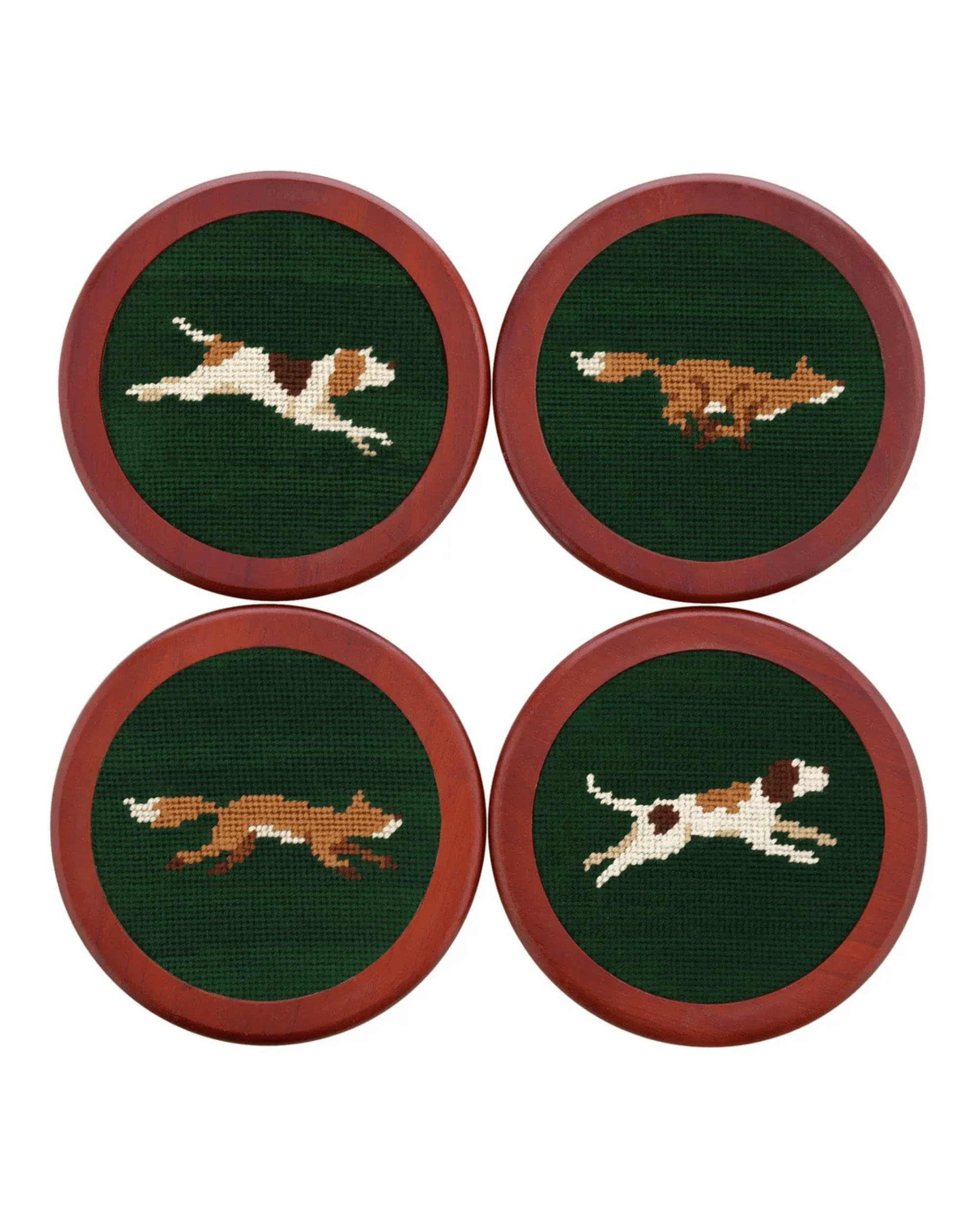 Smathers & Branson Drinkwear DEEP HUNTER Fox Chase Coasters