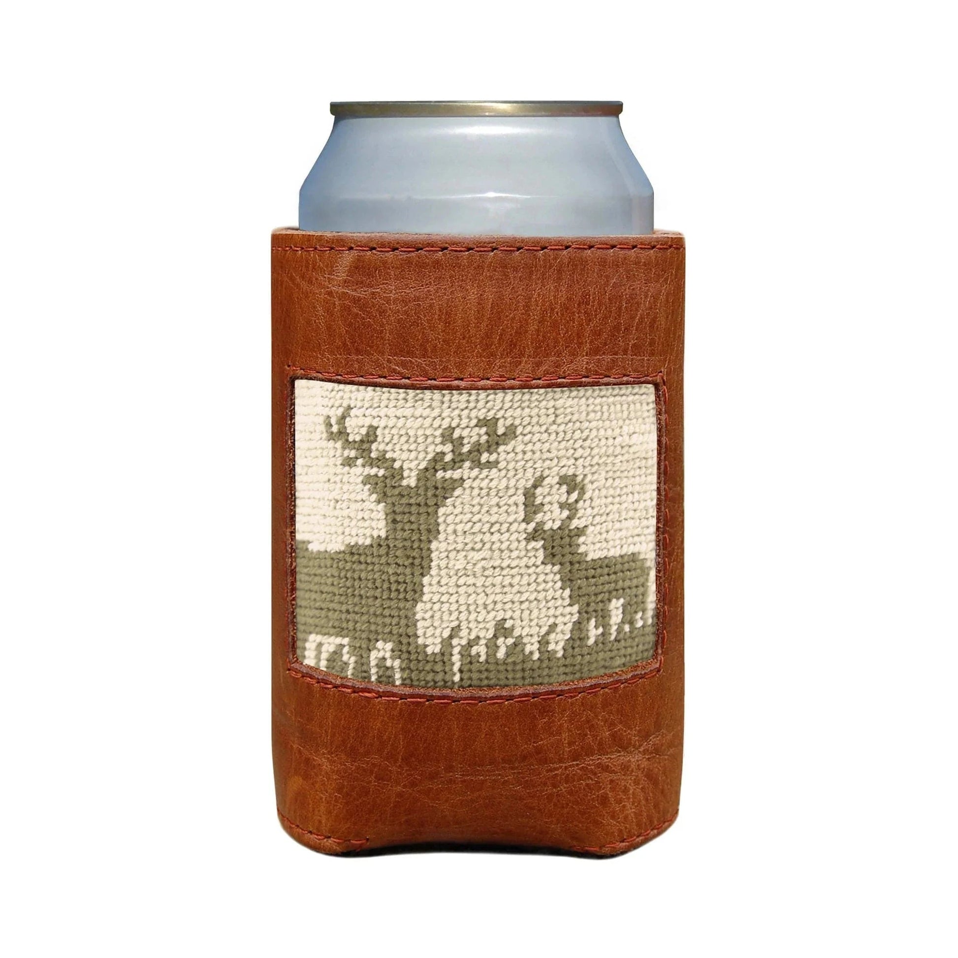 Smathers & Branson Drinkwear Deer Hunting Can Cooler (Light Khaki)