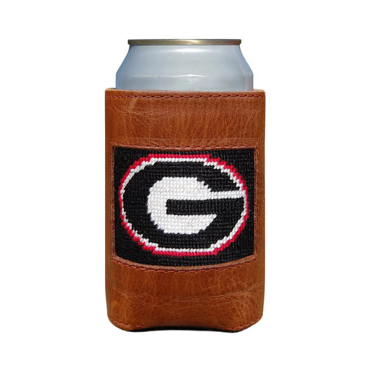Smathers & Branson Drinkwear Georgia G Can Cooler (Black)