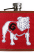 Smathers & Branson Drinkwear Georgia Needlepoint Flask