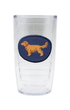 Smathers & Branson Drinkwear Golden Retriever Needlepoint Tumbler