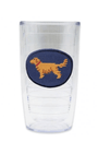 Smathers & Branson Drinkwear Golden Retriever Needlepoint Tumbler