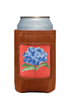 Smathers & Branson Drinkwear Hydrangea Leather Koozie