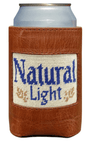 Smathers & Branson Drinkwear LIGHT KHAKI Natural Light Can Cooler (Light Khaki)