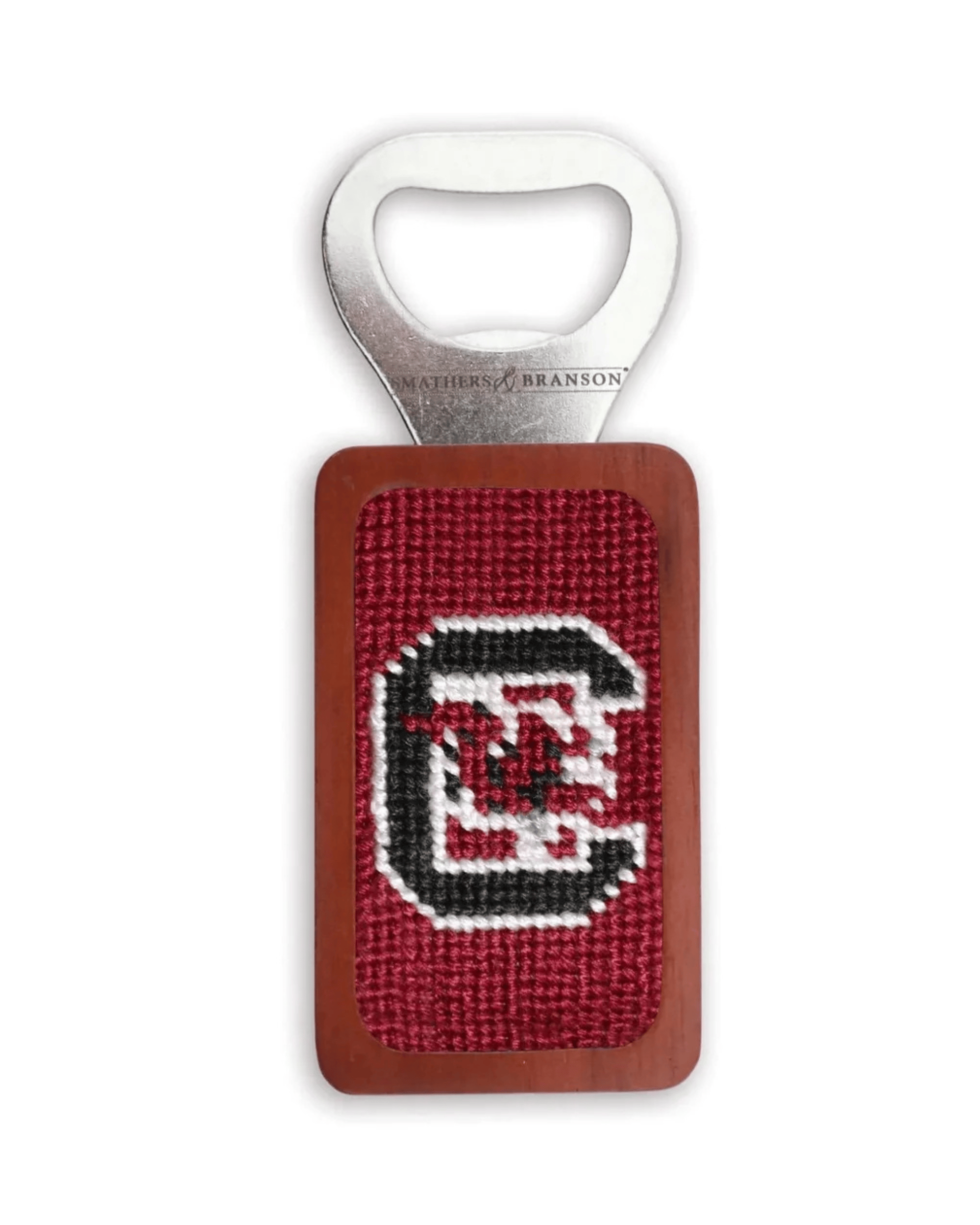Smathers & Branson Drinkwear N University of South Carolina Needlepoint Bottle Opener