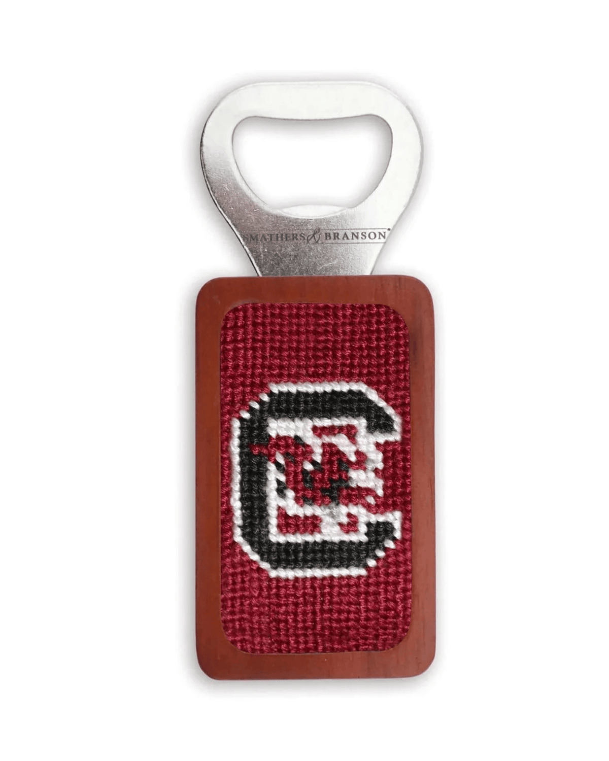 Smathers & Branson Drinkwear N University of South Carolina Needlepoint Bottle Opener