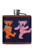 Smathers & Branson Drinkwear navy / 8oz Dancing Bears Flask