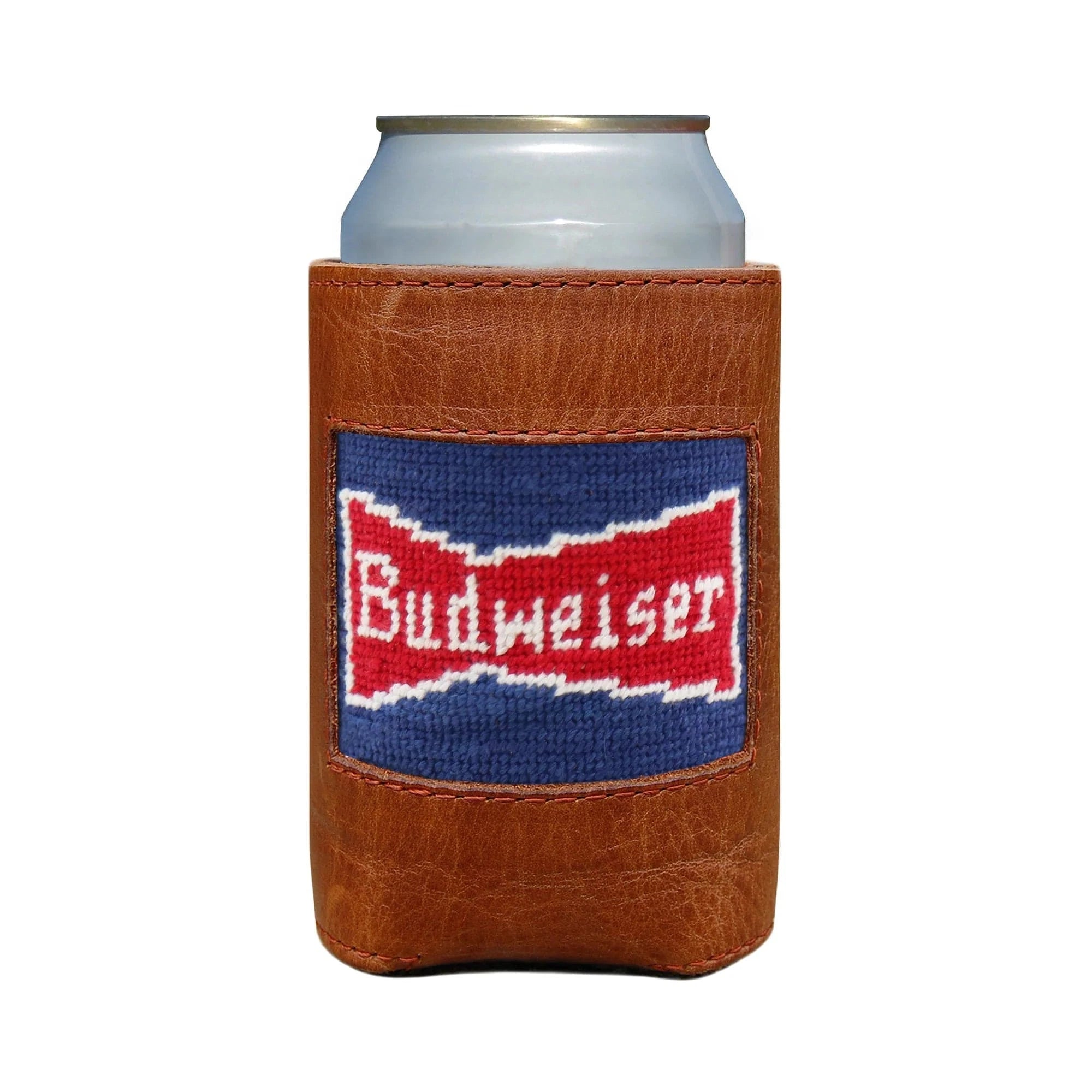 Smathers & Branson Drinkwear NAVY Budweiser Vintage Bowtie Coozie