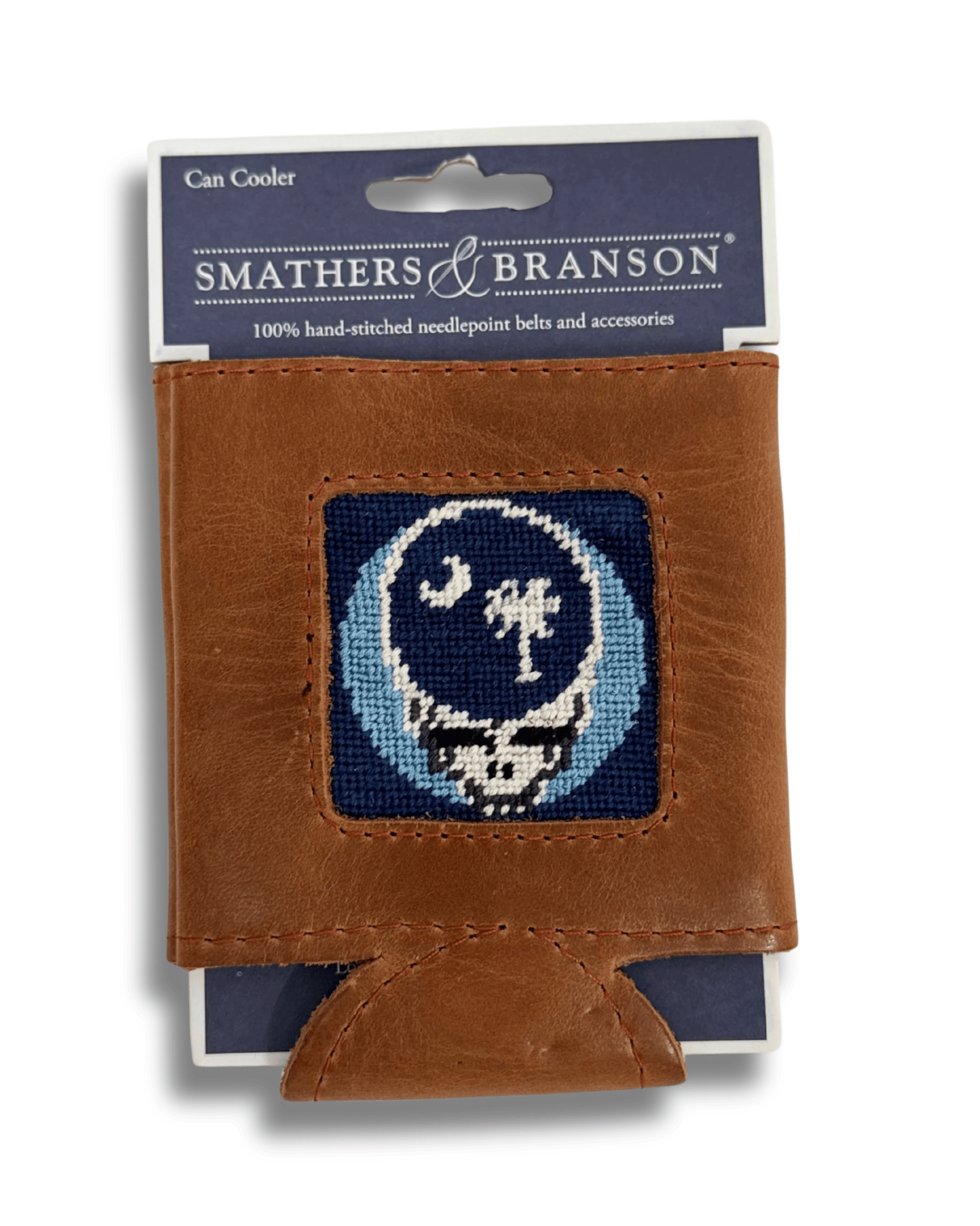 Smathers & Branson Drinkwear NAVY Steal Your Face South Carolina Koozie