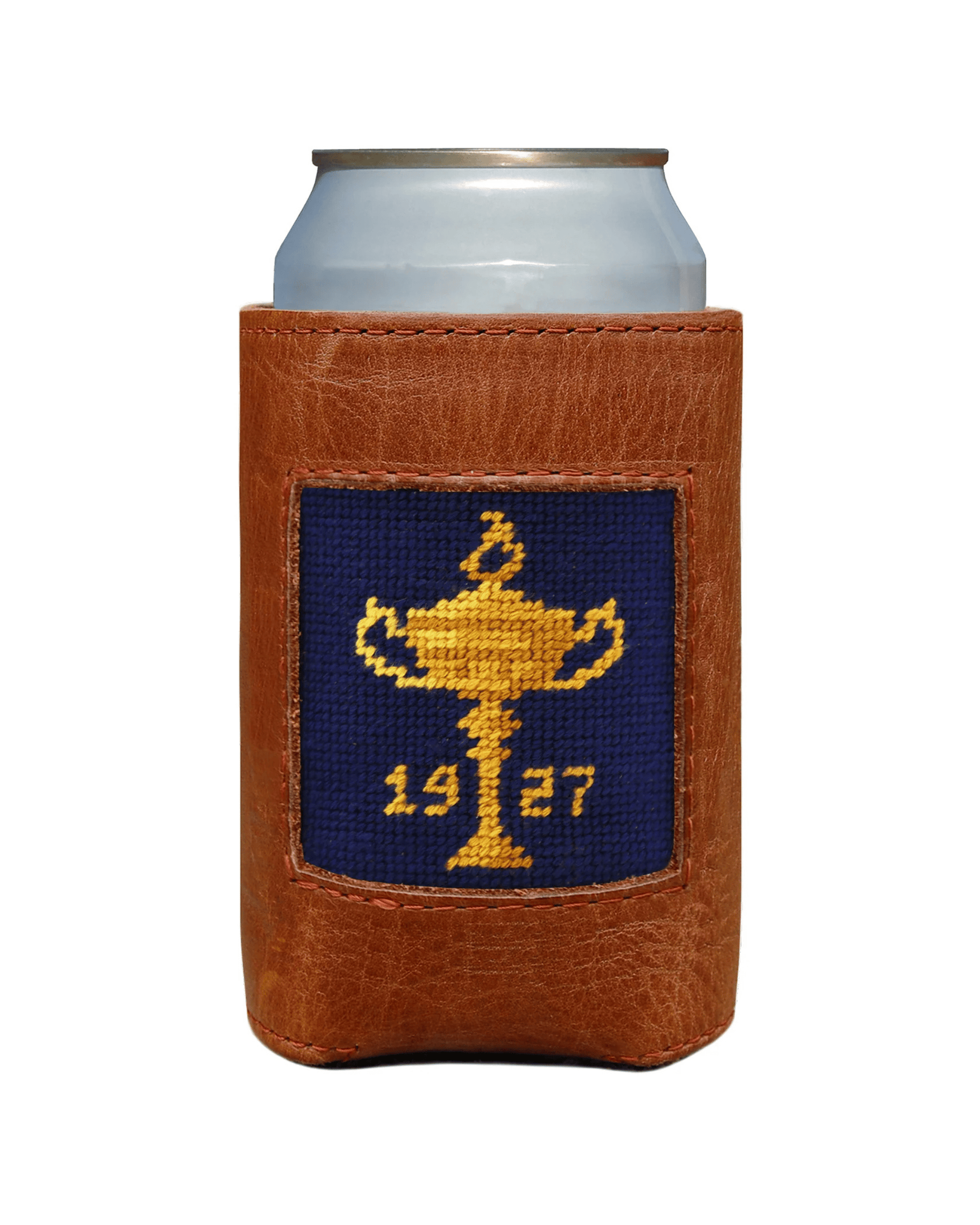 Smathers & Branson Drinkwear Ryder Cup 1927 Trophy Needlepoint Can Cooler
