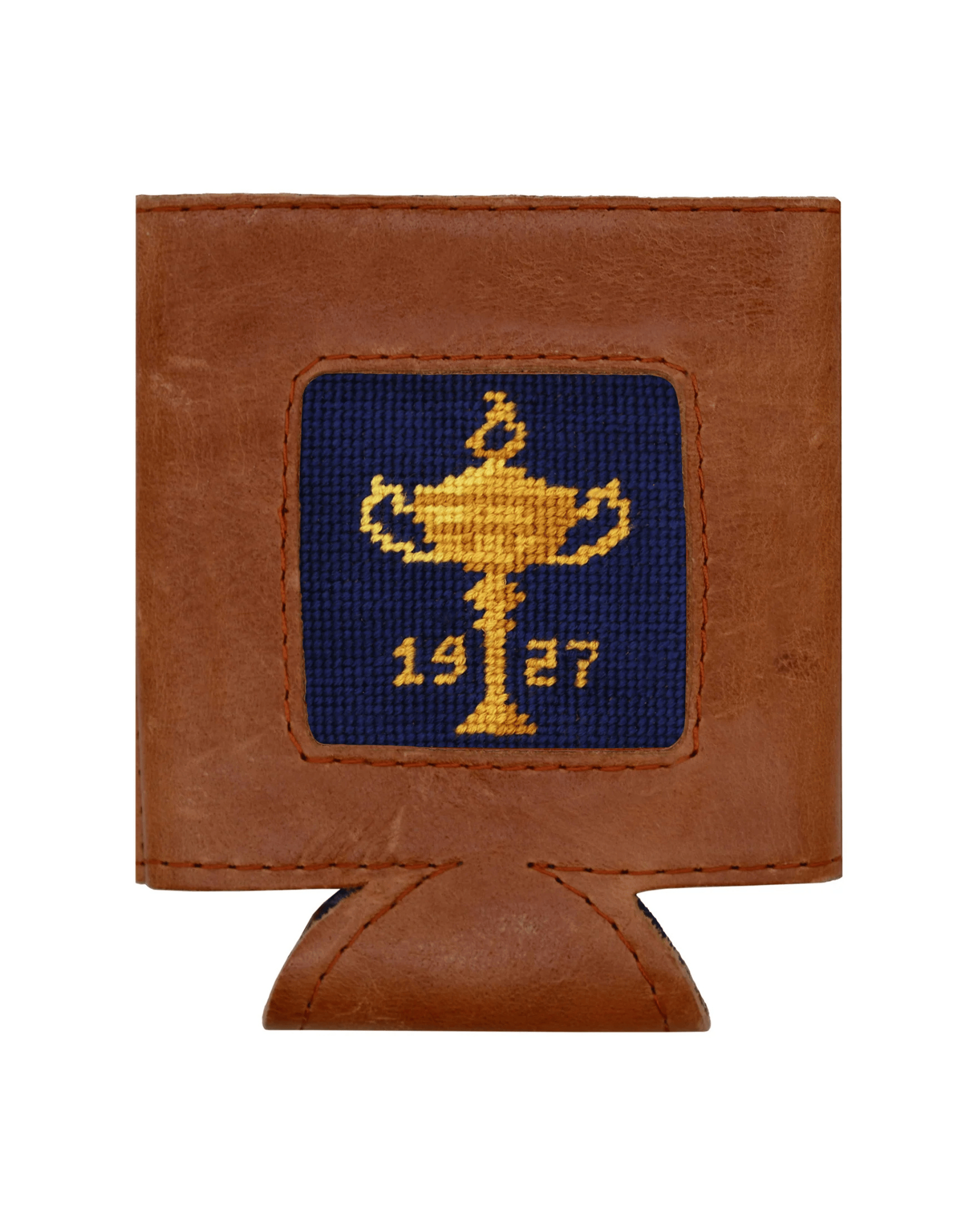 Smathers & Branson Drinkwear Ryder Cup 1927 Trophy Needlepoint Can Cooler