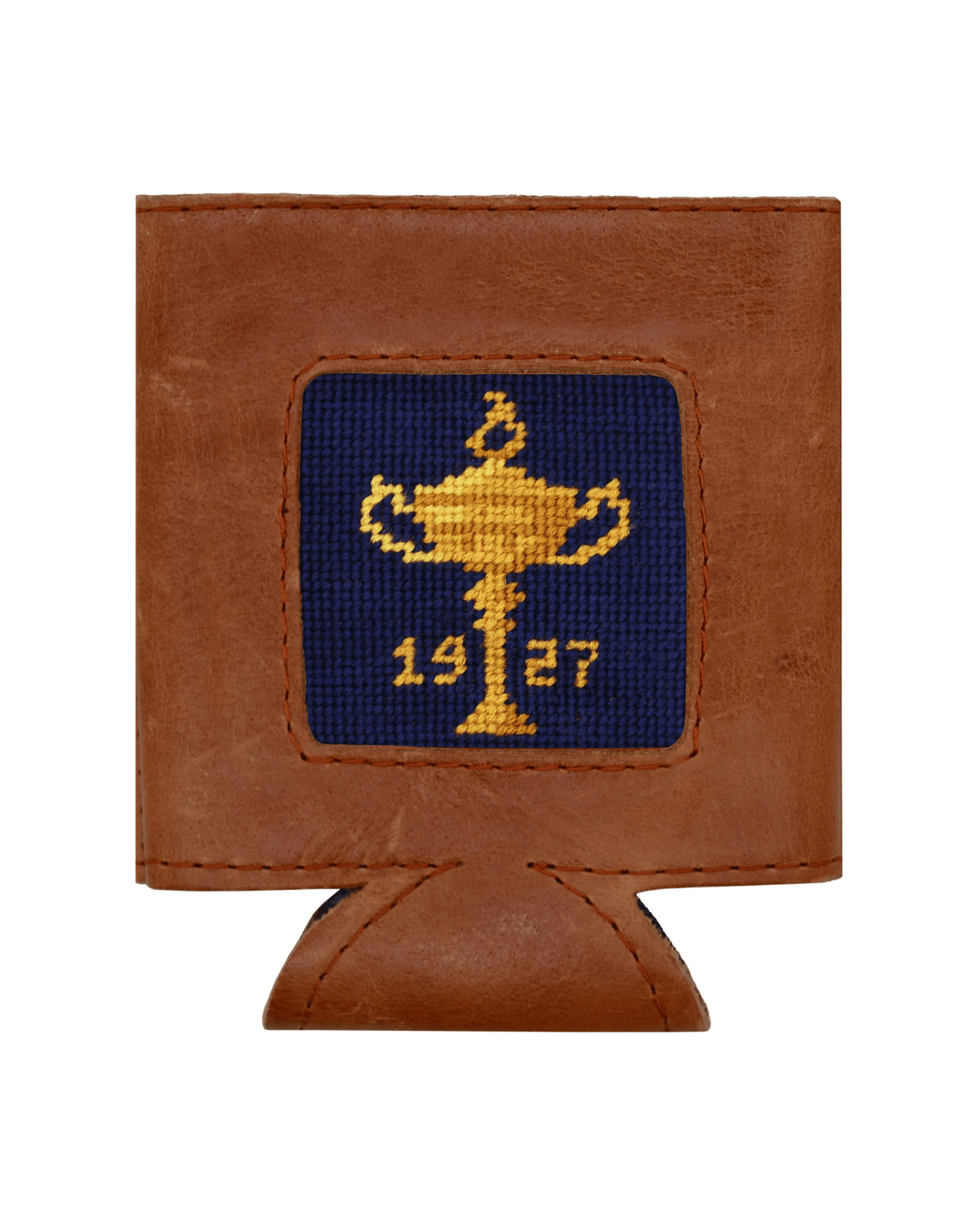 Smathers & Branson Drinkwear Ryder Cup 1927 Trophy Needlepoint Can Cooler