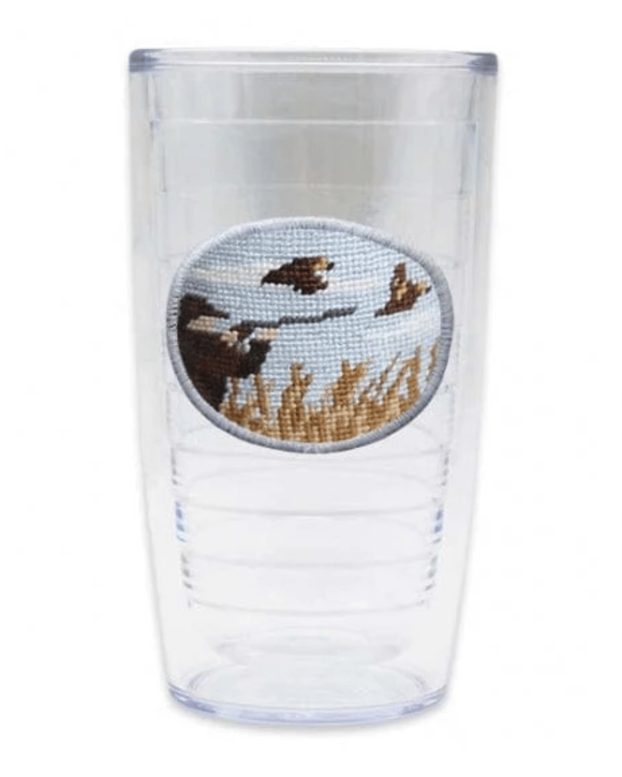 Smathers & Branson Drinkwear Upland Shoot Needlepoint Tervis Tumbler