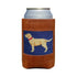 Smathers & Branson Drinkwear Yellow Lab Can Cooler (Classic Navy)