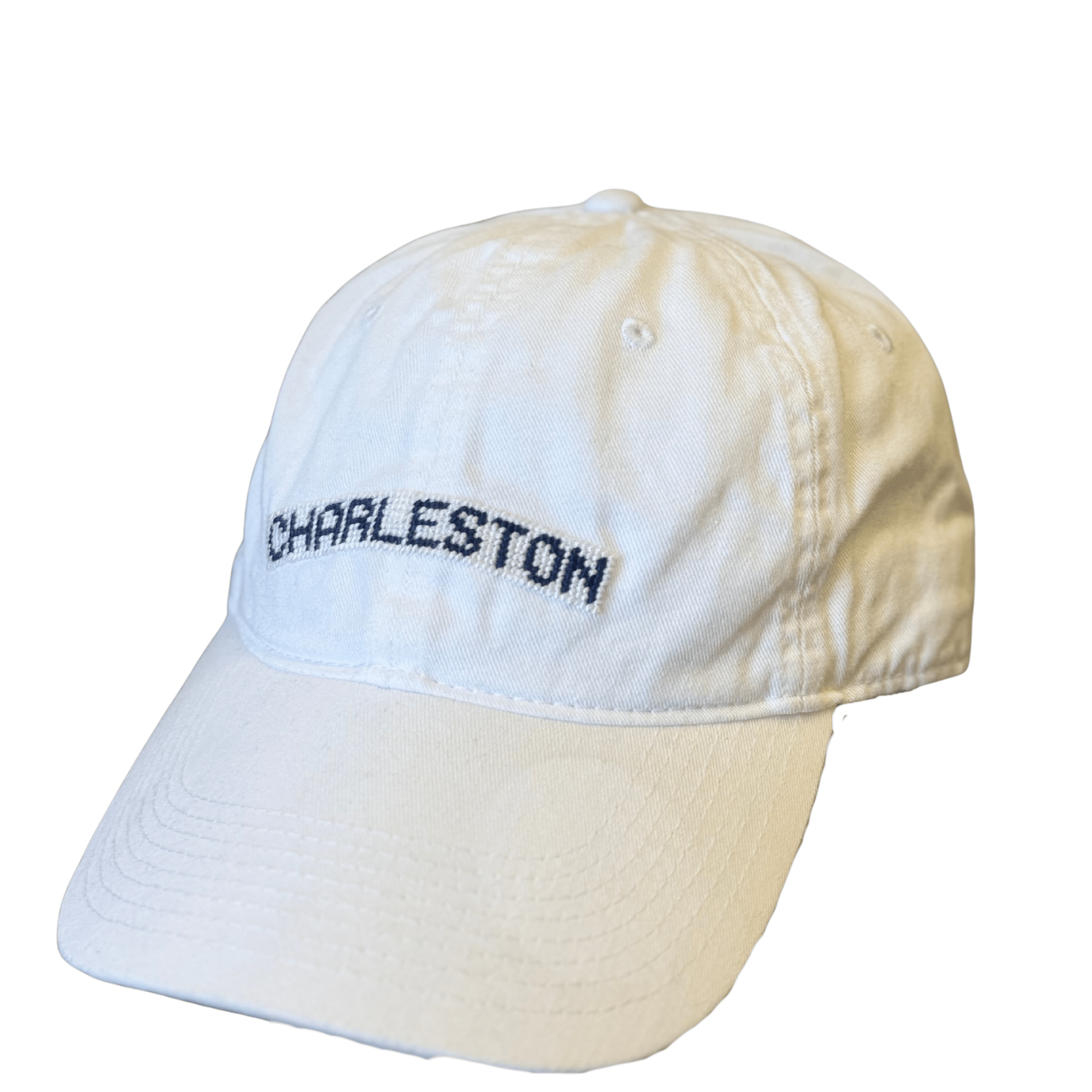 Smathers & Branson Hats "Charleston" Needlepoint Hat (White)