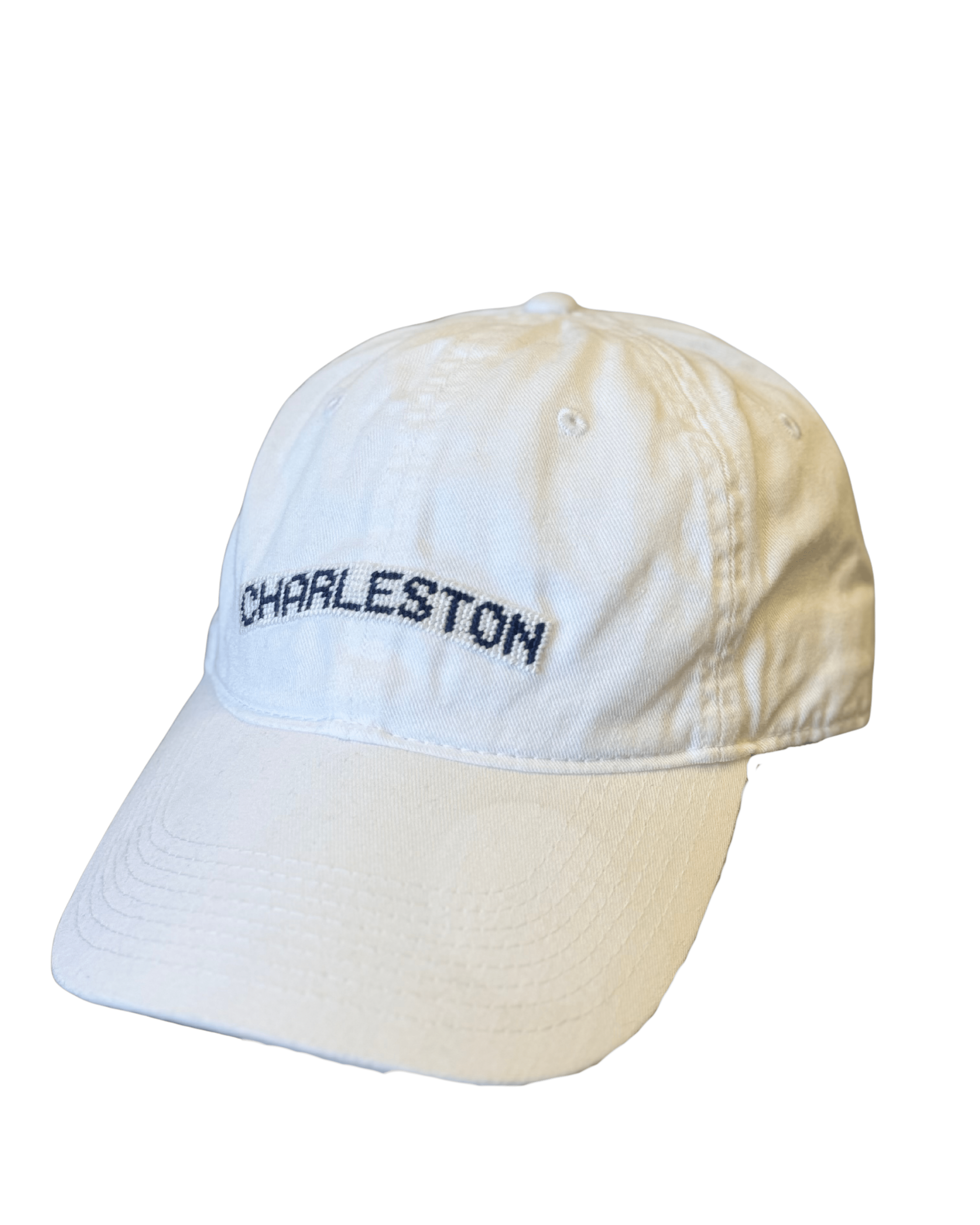 Smathers & Branson Hats "Charleston" Needlepoint Hat (White)