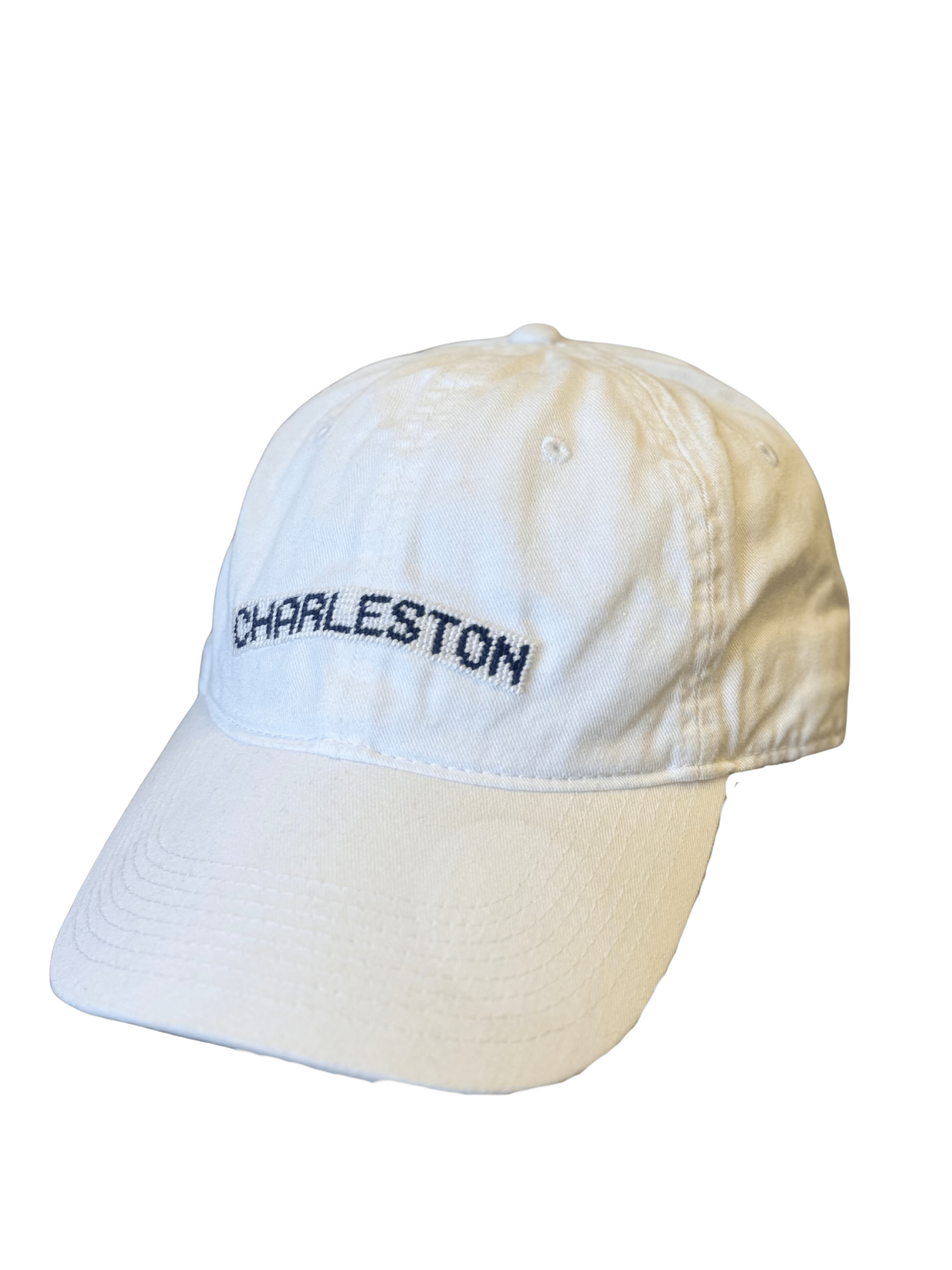 Smathers & Branson Hats "Charleston" Needlepoint Hat (White)