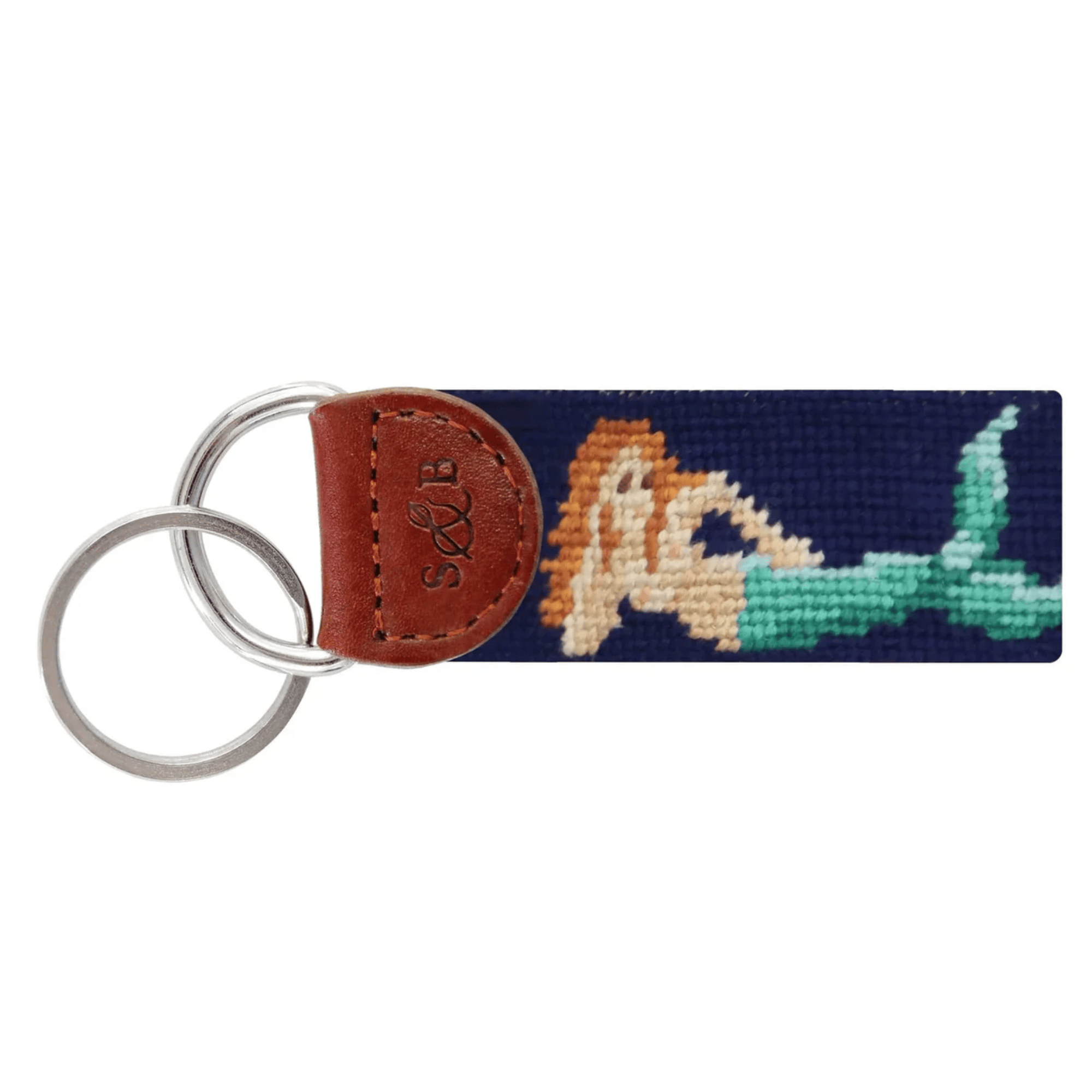 Smathers & Branson Hats DARK NAVY / NONE Mermaid Splash Key Fob