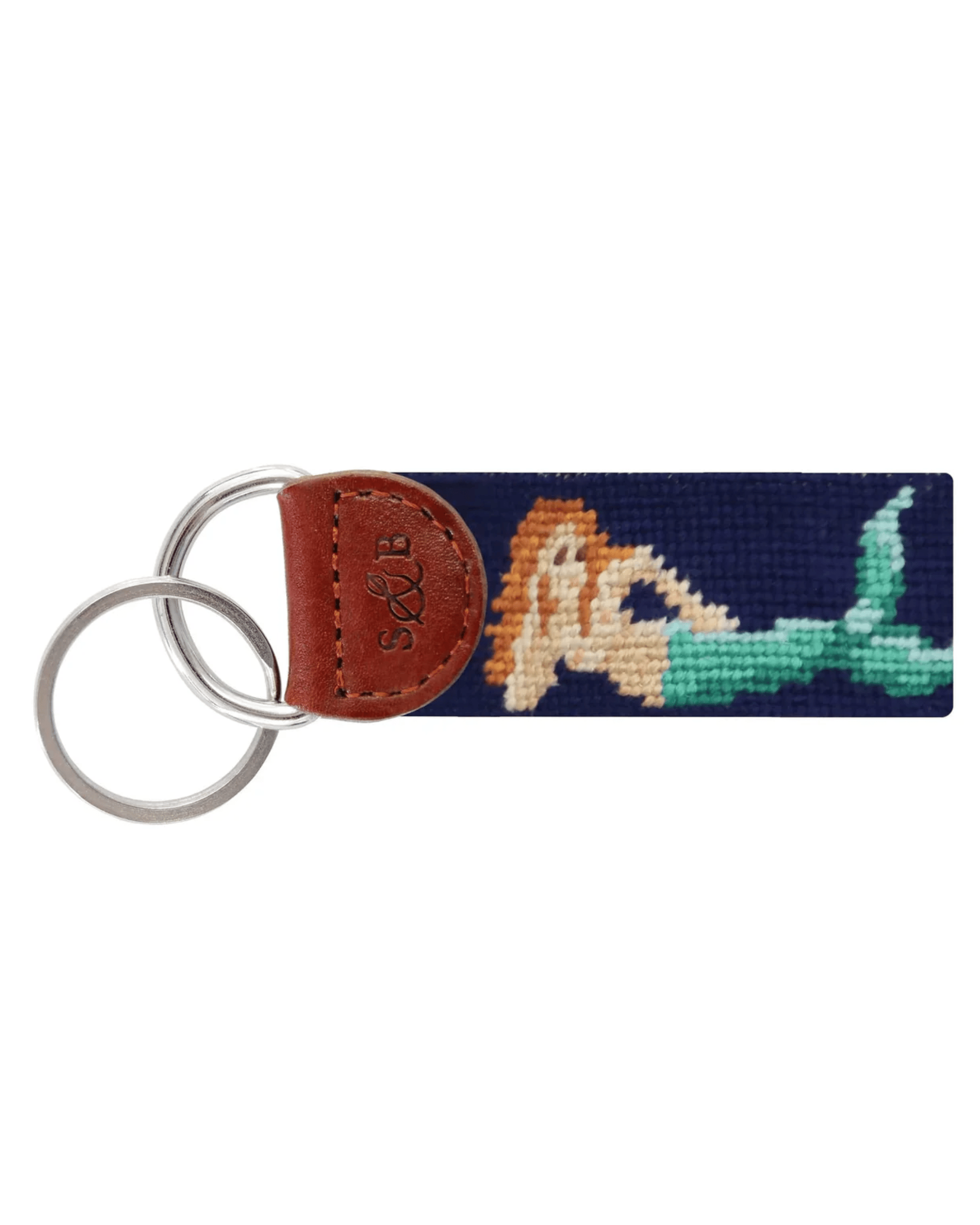 Smathers & Branson Hats DARK NAVY / NONE Mermaid Splash Key Fob