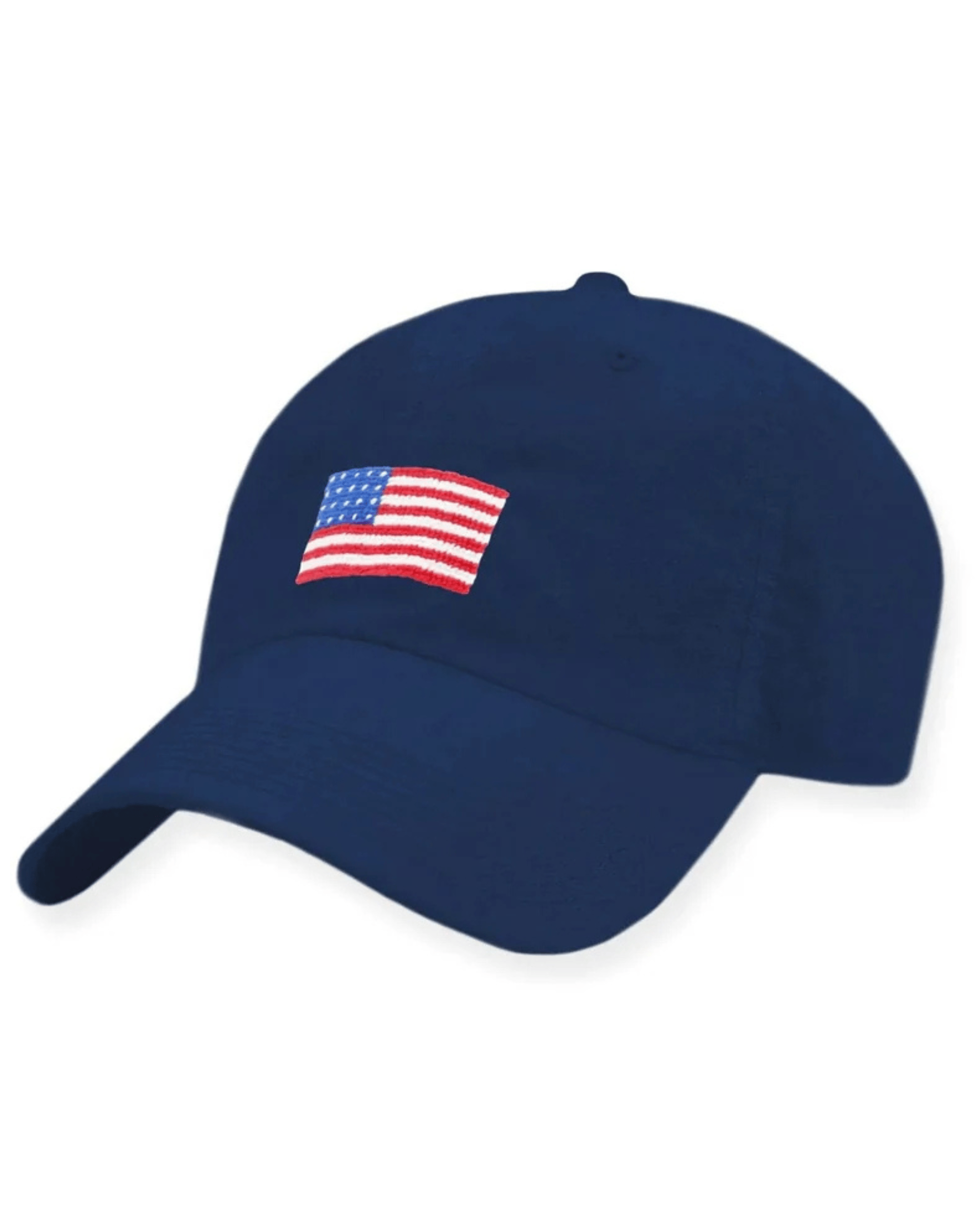 Smathers & Branson Hats NAVY American Flag Performance Hat (Navy)