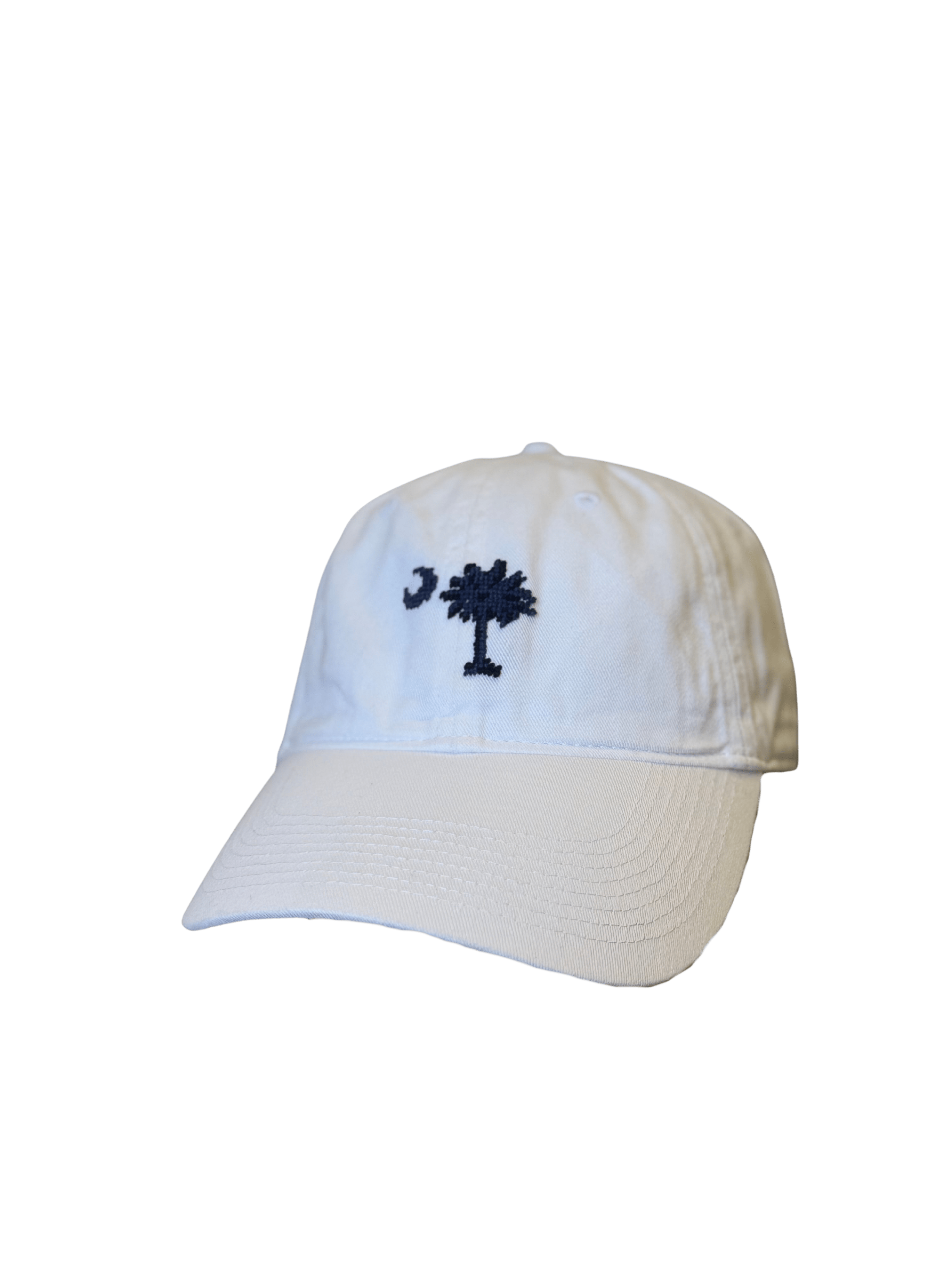 Smathers & Branson Hats SC Flag Hat (White w/ Navy)
