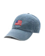 Smathers & Branson Hats STEEL BLUE American Flag Hat