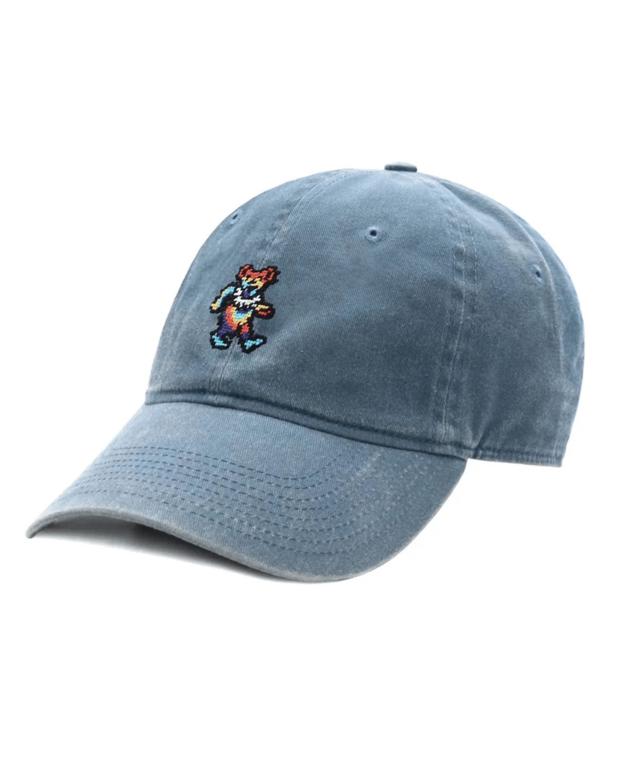 Smathers & Branson Hats STEEL BLUE Dancing Bear Tie Dye Hat (Steel Blue)