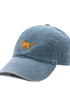 Smathers & Branson Hats STEEL BLUE Golden Retriever Needlepoint Baseball Hat