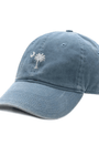 Smathers & Branson Hats STEEL BLUE W/WHITE / 1SZ SC Flag Hat (Steel Blue w/ White)